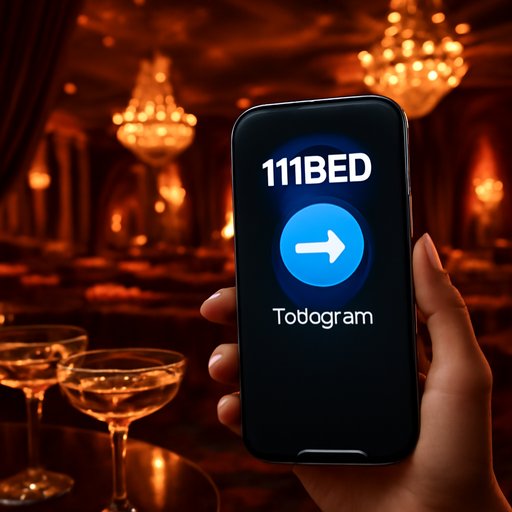 111bed মোবাইল স্ক্রিনে টেলিগ্রাম গ্রুপ